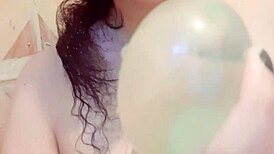 This Colombian stepdaughter with a big ass and tits masturbates in the bathroom, then continues touching herself in her bedroom. 😏💦