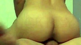 the latina girlfriend films her own pussy moving in the bedroom with her feet