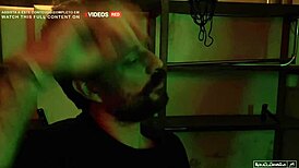 Teaser girl in lingerie gets tied up for sex with Azukat and Mario