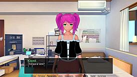 complete gameplay hs tutor part 9 with cum on face