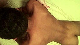 twink bent over in doggystyle by muscle stud's big cock