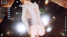 In This Anime Game, The Fallen Doll V1 Gets Fucked In 3D Hentai