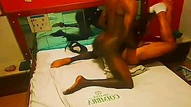 my african friend is gettin to know my lil fuck house an its gay black fun