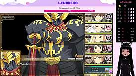 Vtuber Lewdneko Plays Evenicle Part 24 With Huge Tits And Cute Twins In Hentai Dating Game