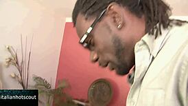 Sexy Curvy Girl Rides Gifted Black Lover.