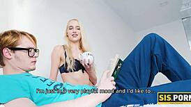 Porn Girl Seduces Stepbrother, Ignores Boyfriend While Getting Pounded Hard