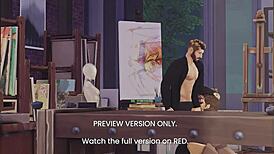 Peggy and Steve Get Naughty in Wild 3D Hentai Preview