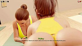 enjoying my pleasure in this anime game cartoon series