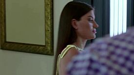 Vixen Beautiful Stefany Has Intense Affair On Road Trip With Spooning And Creampie