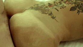 Dude Fucks His Tranny Crush for First Time in Hotel Room. French Stud Licks Balls Before Bending Over!