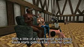 the cuckold goddess wife gets oral and assfucking with big tits 😍