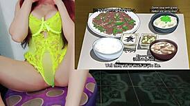 My marriage ain't got no spark, so he told me to screw someone else, damn - hentai