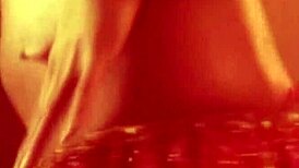 Erotic Brunette Beauty Teases With Sensual Belly Dancing Moves