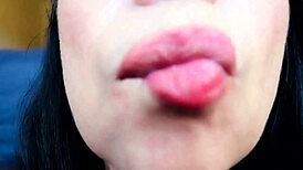 mouth fetish got me hooked on tongue play. can’t get enough of this kinky stuff! 😜