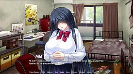 Bullied Girl Gets Bribed To Let Him Grab Her Huge Tits In Anime Hentai Episode 1