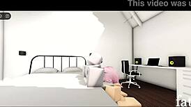 Dive into part 12 of the Roblox porn game with hentai anime elements and exciting scenes!