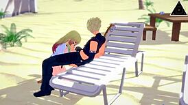 marin kitagawa from my dress-up darling in uncensored sex with big ass and monster cock