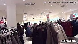 Stellar Czech Teenie Seduced in Supermarket and Pounded POV