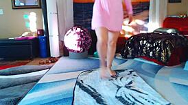 Dress try on and unboxing haul with my cute girlfriend today