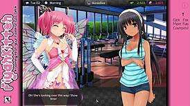 Who likes this kind of girl in huniepop female walkthrough 1?