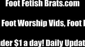 We have twenty toes that need to be sucked in this POV session.