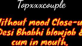 Dehati Bhabhi Takes Desi Load Right In Her Mouth