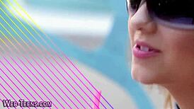 Stockings Teen Tastes Lesbian Babe