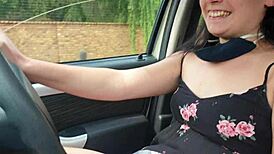 what’s hotter than masturbating while driving in public?