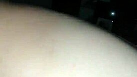 My wife flaunts her shaved pussy and big tits.