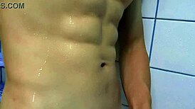 Super sexy athletic stud fresh from shower craves to fuck you hard.