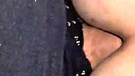 first time tight anal with sperm lube, cumming twice inside