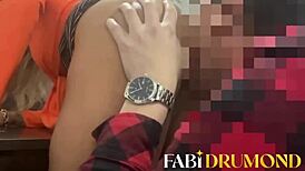 that blonde milf fabidrumond visited her friend's office and fucked on the desk.