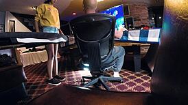 i can't believe dayanara sucked that pro gamer's cock and swallowed every drop of cum.