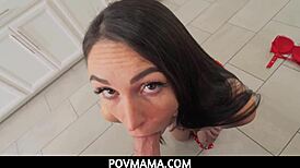 Ashley Wolf, My Wet Big Ass Stepmom, Sucking and Riding My Big Hard Dick!