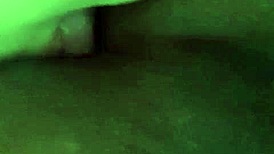 Wife sucks my ass completely on red