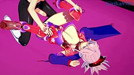 Miyamoto Musashi And Semiramis Intense Futanari Sex With Ritsuka