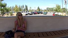 So, this petite brunette teen took on a monster cock. Her tight pussy and natural tits got a huge facial!