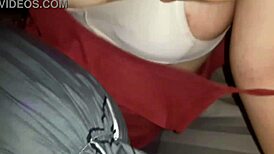 Great Sloppy Blowjob from Asian Babe with Tits Show Part 1