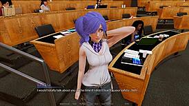 Harem hotel 204 in anime game narrative