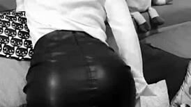 Hot Secretary Awaits Instructions For Intense Blowjob