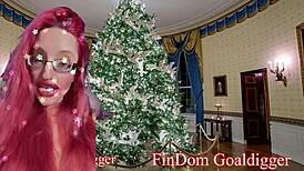 Dominant Goddess Humiliates with Jerk Off Instructions