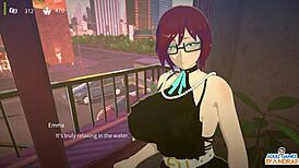 Emma feels intense satisfaction during orc massage sexcapades