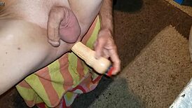 i play with dildo solo, horny twink style