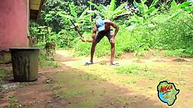 My witchcraft girlfriend fucks me during siesta with her big ass and monster cock