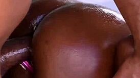 Ebony Milf with Big Ass and Tits Gets Fucked by Her Neighbor