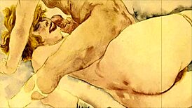 Vintage erotic art comes to life!