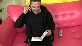 Why does Taisa Banx toss stepdad's salad before riding his cock in POV?