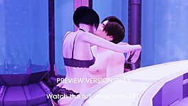 resident evil 3d hentai preview with monster licking pussy and intense cunilingus action