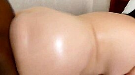 Thick PAWG Milf & Ebony Share Huge Black Dick!