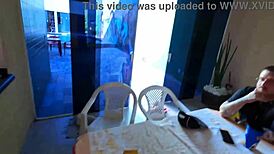 Pretty performer with big ass and tits shares backstage secrets in intriguing behind-the-scenes look